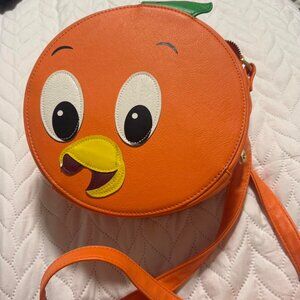 RARE Orange Bird Disney Loungefly crossbody bag